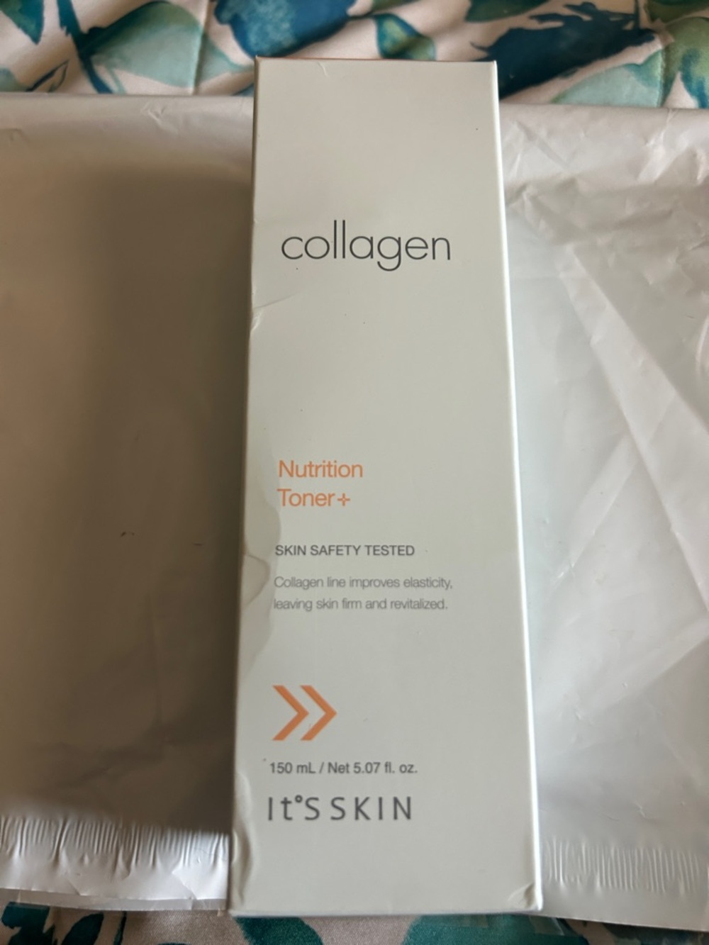Collagen Nutrition Toner+ — White and Orange Toner for Hydration